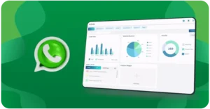 WhatsApp CRM automation system managing customer conversations and follow-ups